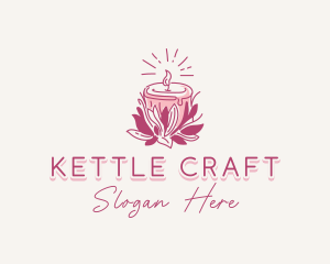 Candle Light Floral logo design