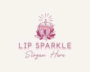 Candle Light Floral logo design