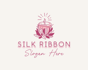 Candle Light Floral logo design