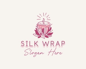 Candle Light Floral logo design