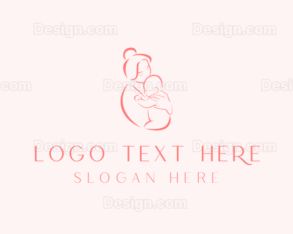 Mom Baby Care Logo