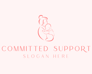 Mom Baby Care logo design