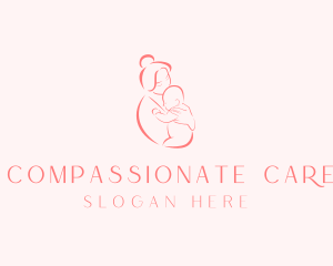 Mom Baby Care logo design