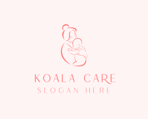 Mom Baby Care logo design