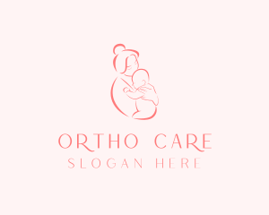 Mom Baby Care logo design