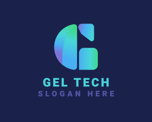 Gradient Tech Letter G logo design