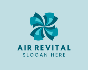 Exhaust Ventilation Propeller logo design