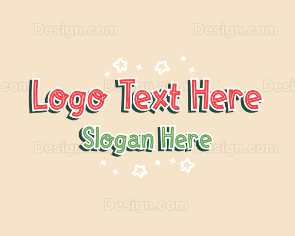 Christmas Sweet Confectionery Logo