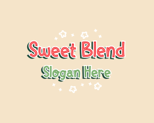 Christmas Sweet Confectionery logo design