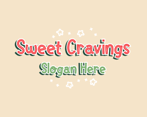 Christmas Sweet Confectionery logo design