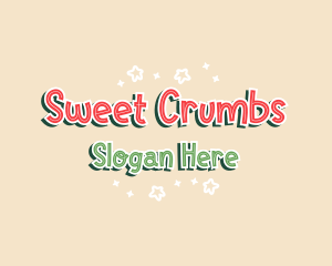 Christmas Sweet Confectionery logo design