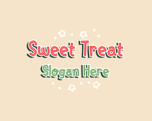 Christmas Sweet Confectionery logo design