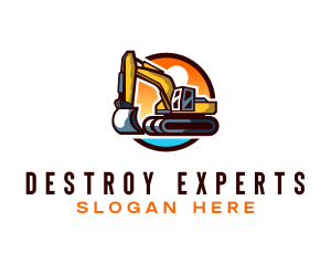 Demolition Excavation Machine logo