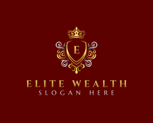 Luxury Crown Ornament logo design