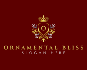 Luxury Crown Ornament logo