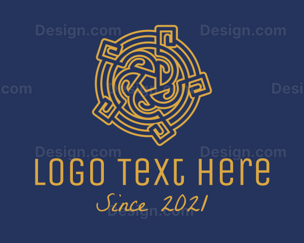 Medieval Celtic Knot Logo