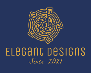 Medieval Celtic Knot  logo design