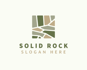 Tile Brick Paving logo design