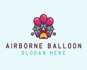 Star Balloon Party logo design