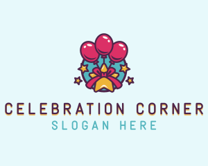 Star Balloon Party logo design