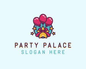 Star Balloon Party logo design