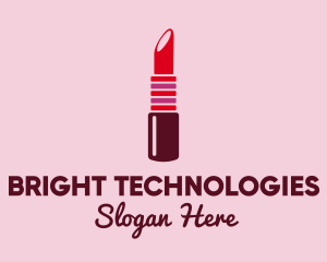 Bright Red Lipstick  logo