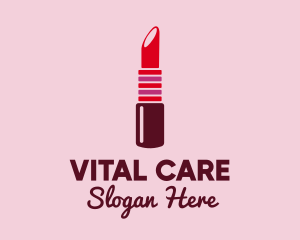 Bright Red Lipstick  logo