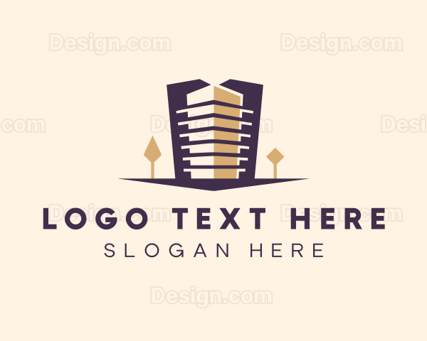 Residential Building Property Logo