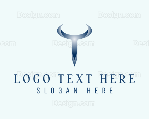 Letter T Generic Horn Logo