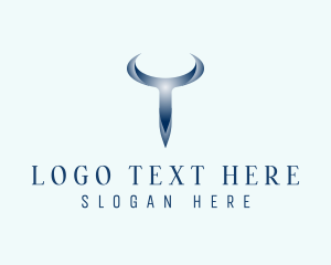 Letter T Generic Horn logo