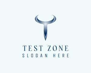 Letter T Generic Horn logo design