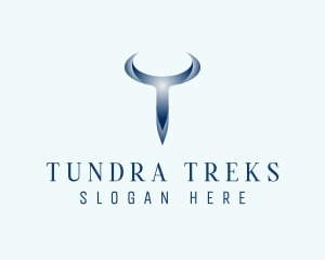 Letter T Generic Horn logo design