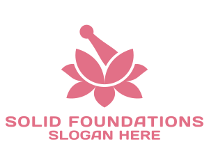 Beauty Product Lotus  Logo