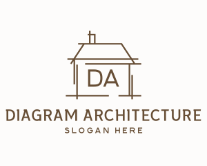 Modern Architecture Blueprint logo