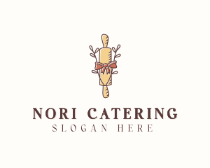 Baking Rolling Pin logo design