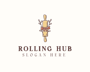 Baking Rolling Pin logo design