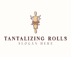 Baking Rolling Pin logo design