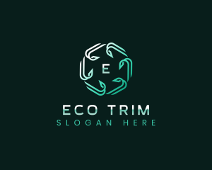 Premium Eco Leaf logo design