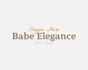 Elegant Deluxe Business logo design