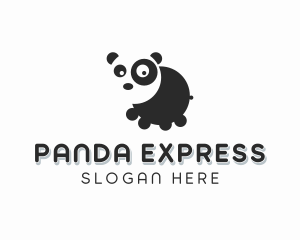 Panda Bear Zoo logo design