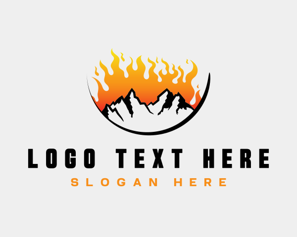 Fire logo example 4