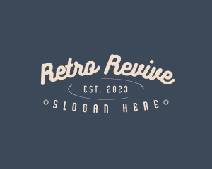 Funky Retro Shop logo design