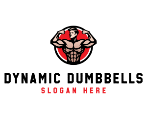 Bodybuilding Fitness Gym logo