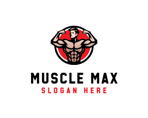 Bodybuilding Fitness Gym logo