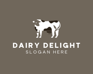 Dairy Cow Farm logo design