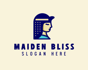 Beautiful Egyptian Maiden  logo design