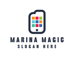 Mobile Phone App Logo