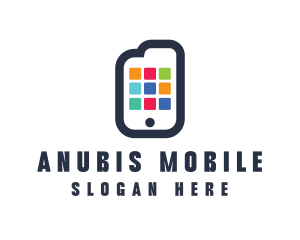 Mobile Phone App logo design