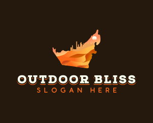 Dubai Desert Adventure logo design