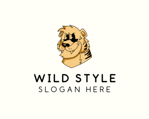 Wild Tiger Zoo logo design